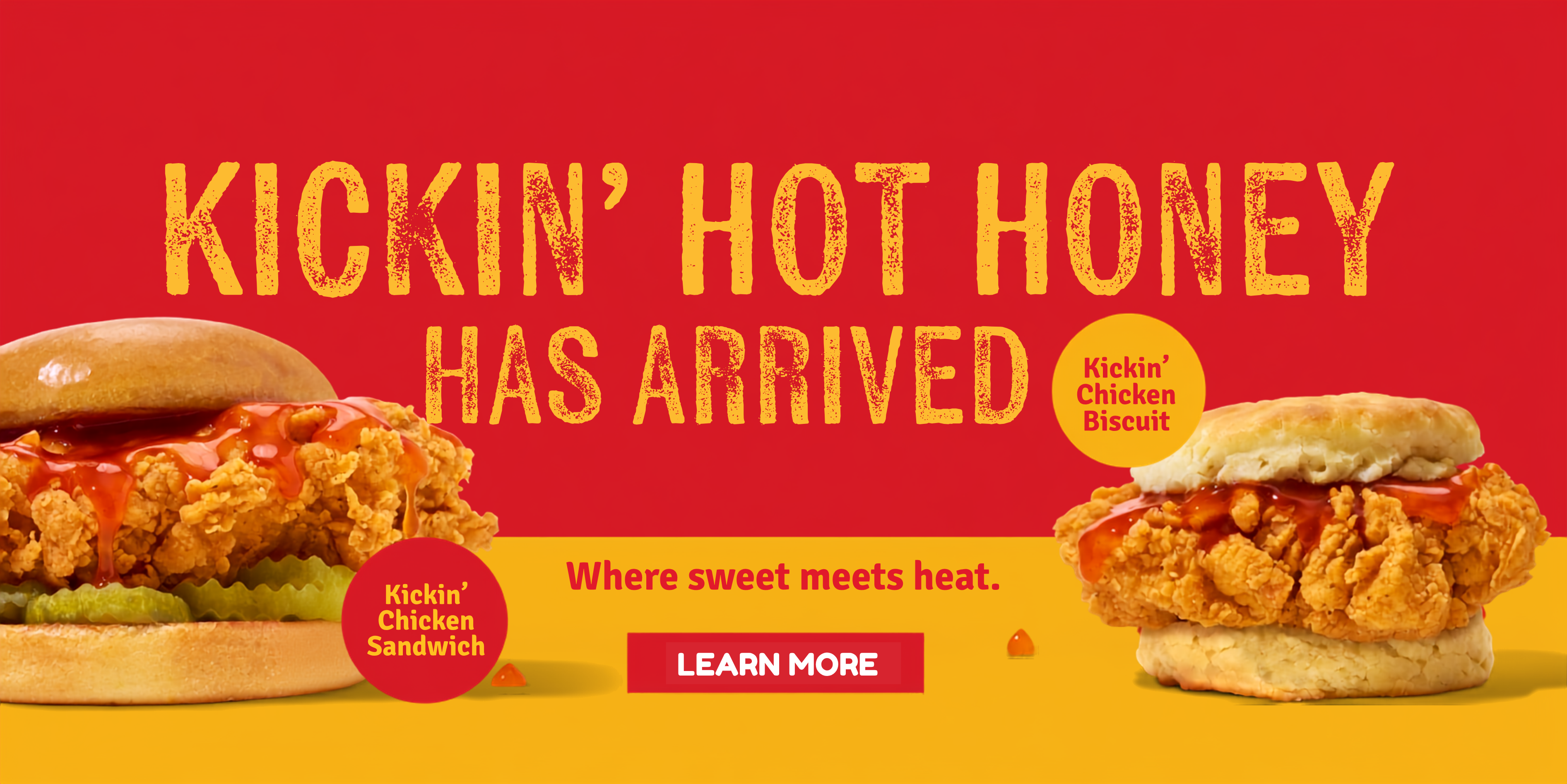 Picture of Hot Honey Chicken Sandwich and Biscuit