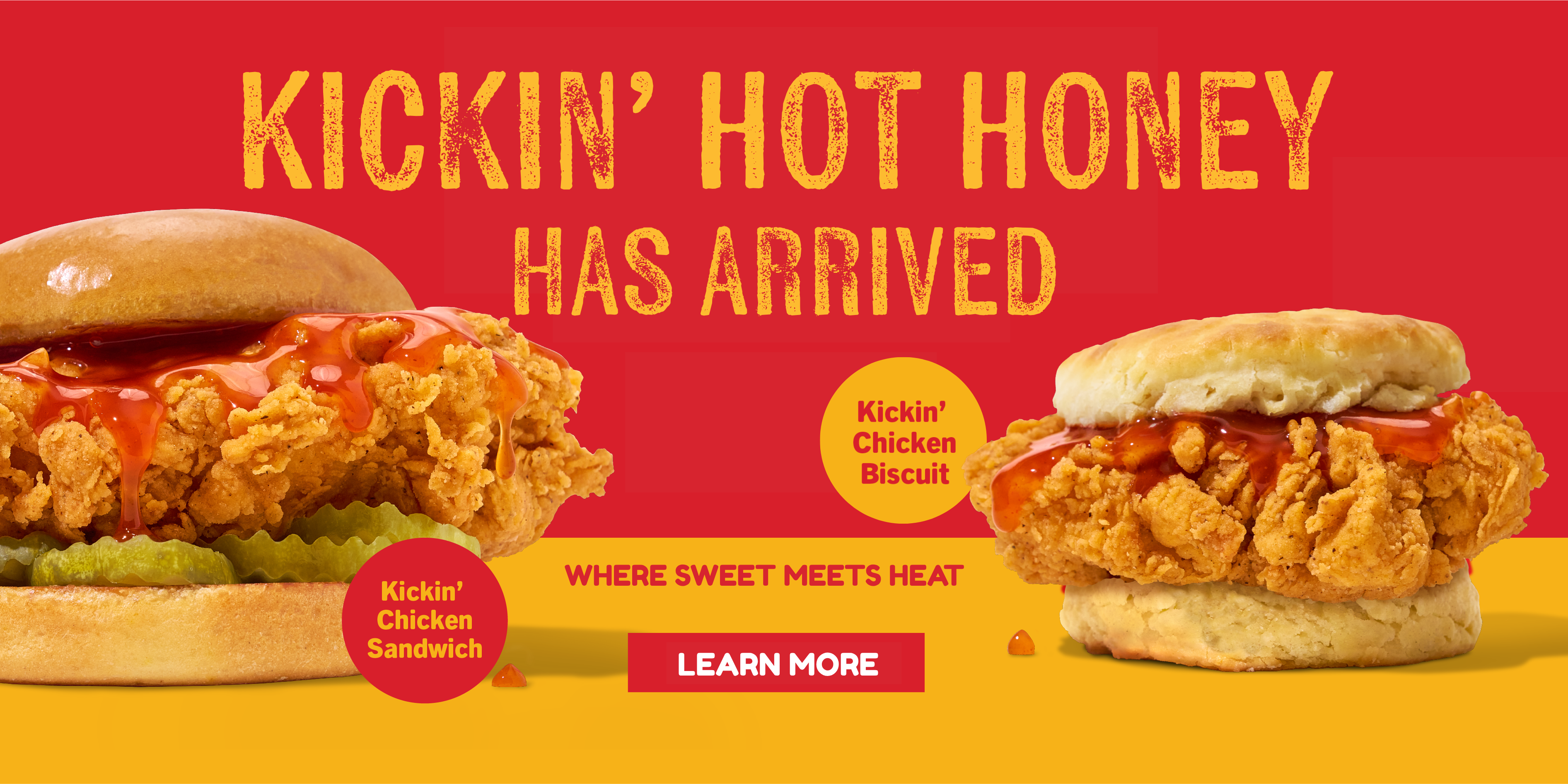 Picture of Hot Honey Chicken Sandwich and Biscuit