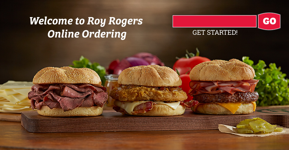 Roy Rogers Online Ordering