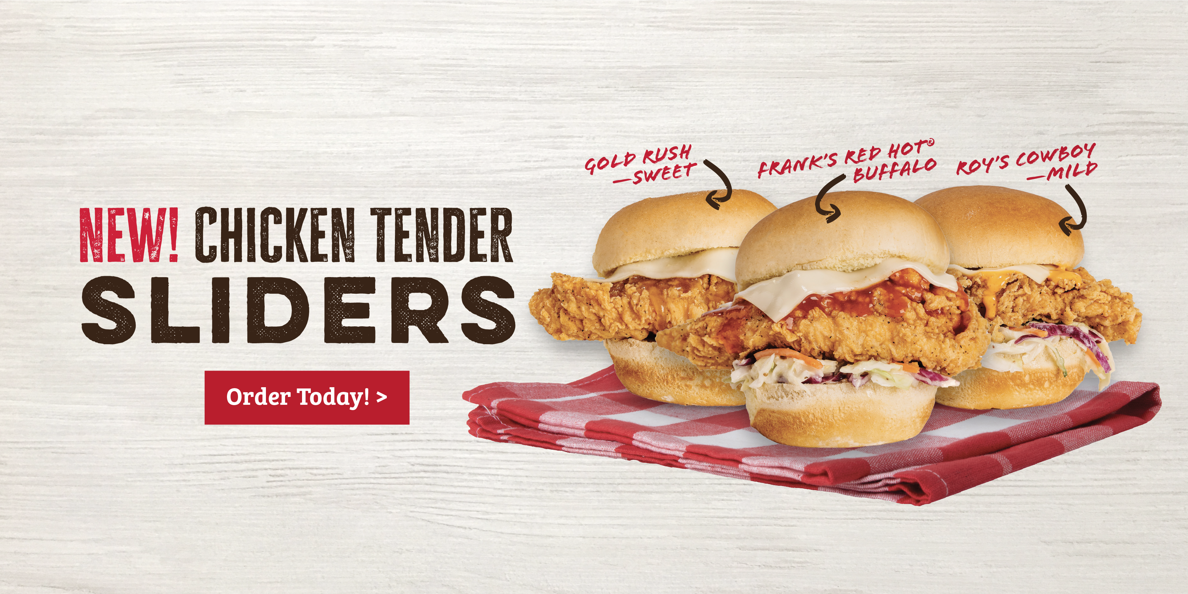Picture of chicken tender sliders