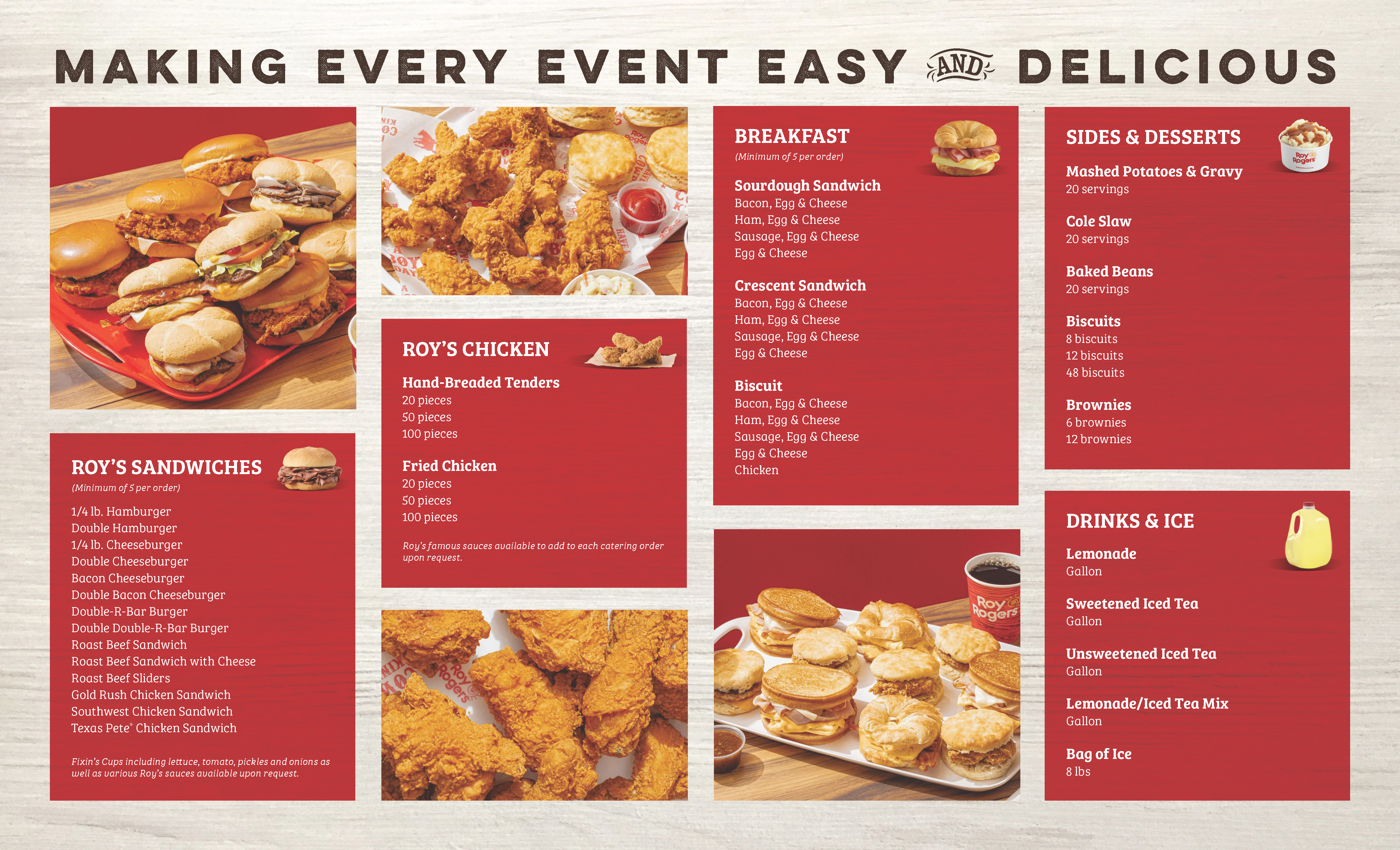 Catering Brochure