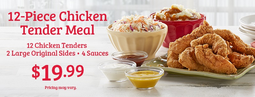 12-Piece Chicken Tender Meal