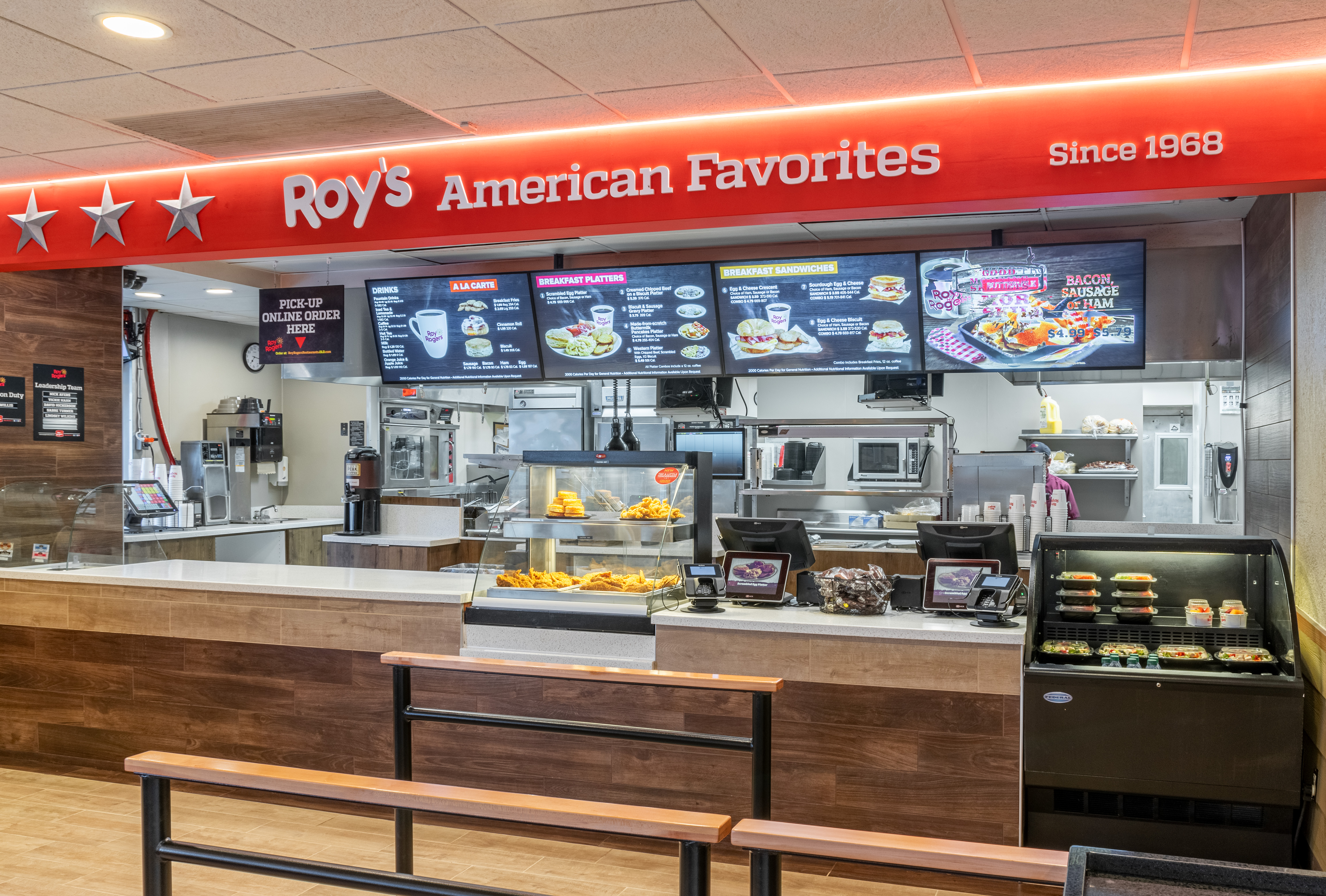 Roy Rogers restaurant