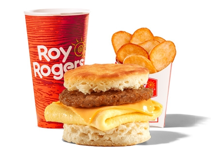 Bacon, Egg & Cheese Biscuit Sandwich