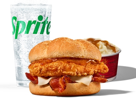 Gold Rush Chicken Sandwich