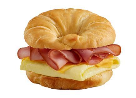 Ham, Egg & Cheese Crescent Sandwich