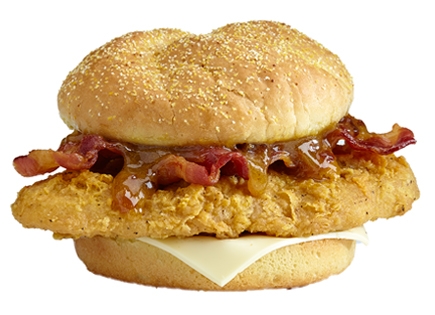 Gold Rush Chicken Sandwich