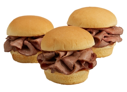 Roast Beef Sliders